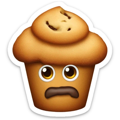 Muffin mixed with porter sticker