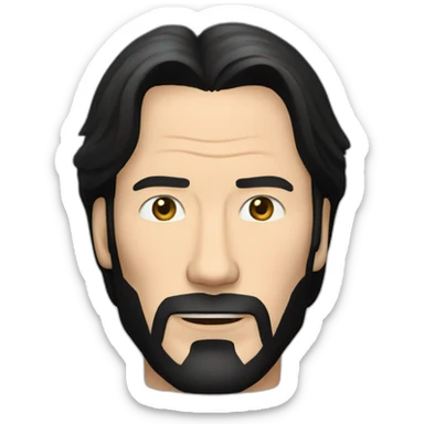Boomer Keanu reeves sticker