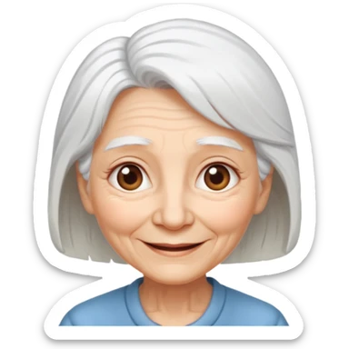 The Kind Grandmother in Fairy Tales sticker