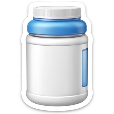 ON Whey protein jar sticker