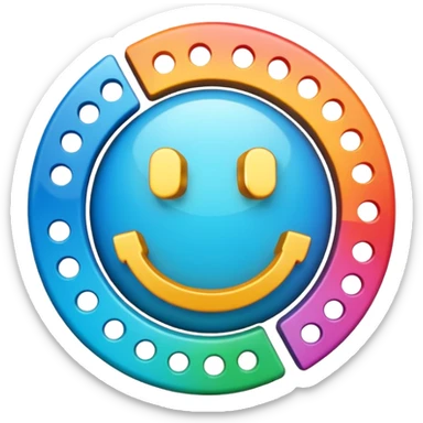 génère moi un logo de codeur pro avec les sumbole de code en 3d sticker