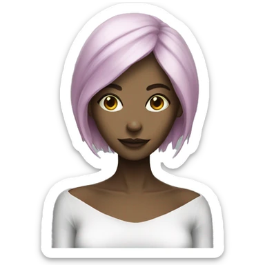 Pretty alien women  sticker