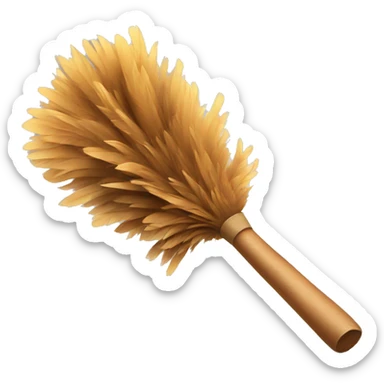 feather duster
 sticker