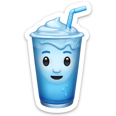 Slushy sticker