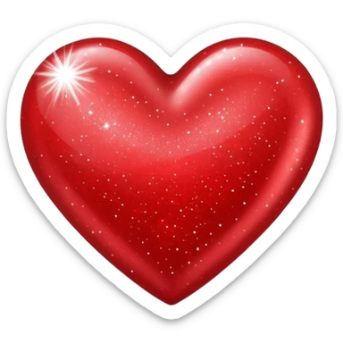 christmas emoji heart sticker