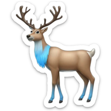 humanoid-reindeer-with-blue-b sticker
