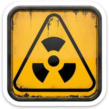 sulfuric acid, hazard sign sticker