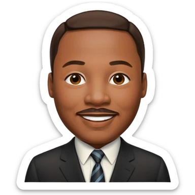 Martin Luther King Jr sticker