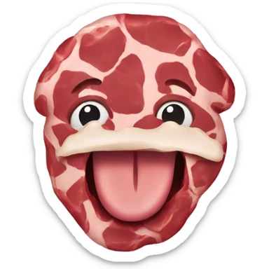Meat sticker
