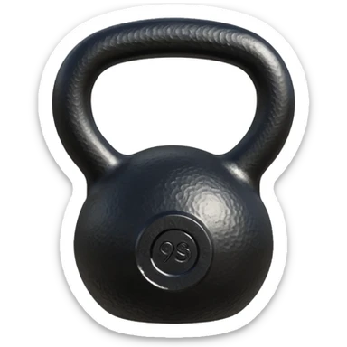 kettlebell weight sticker