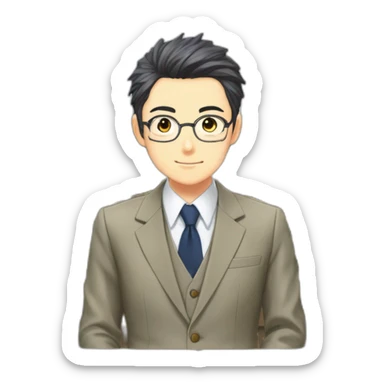 Ayanokoji kyotaka (classroom of the elite) sticker