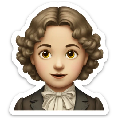 Victorian children: age 1 sticker