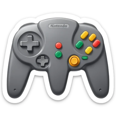 nitendo 64 sticker
