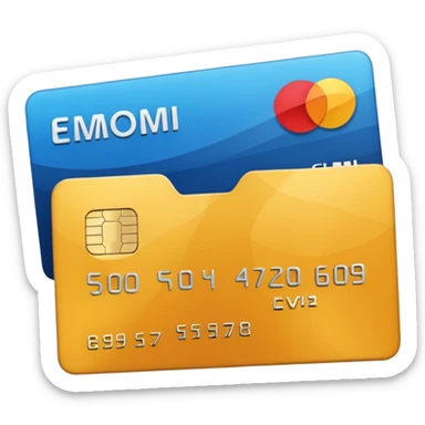 credit card sticker