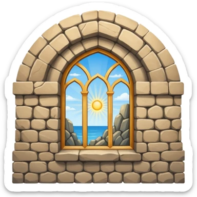 castle window sticker