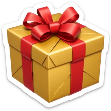 present getting worked on sticker