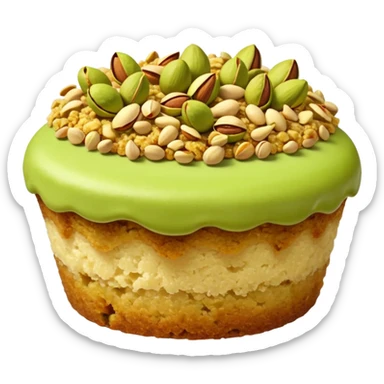 Pistachio Crumble Cakes sticker