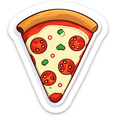 Got a pizza sticker