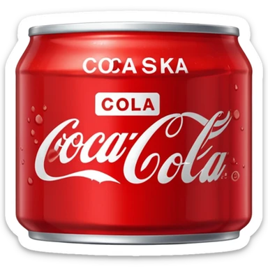 Coca cola sticker