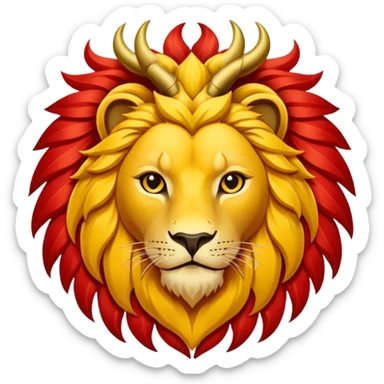 Galatasaray logosu emojisi yapar mısın sticker