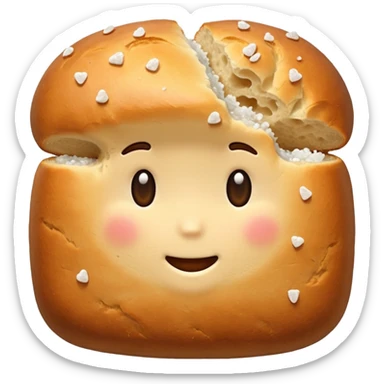 salt bread sticker