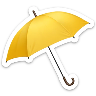 TURN THIS YELLOW UMBRELLA IN EMOJI WE CAN USE IN CHAT sticker