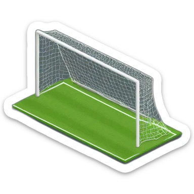 soccer goal sticker