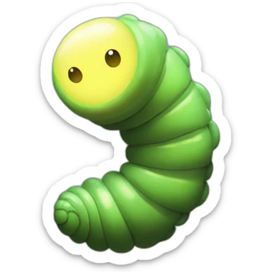 glow worm sticker
