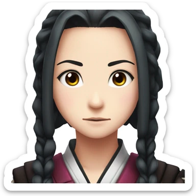 Nezuko from Demon Slayer sticker