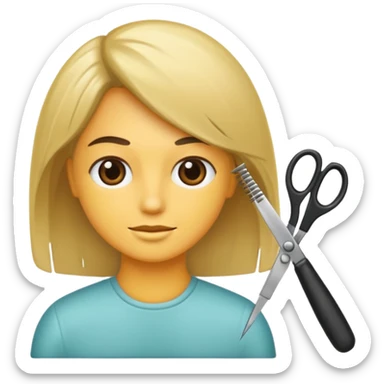 hairdresser sticker
