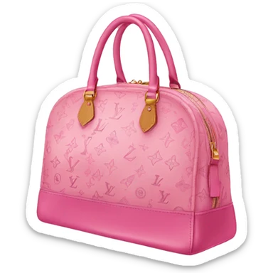 LV BAG pink in the inside of the bag  sticker