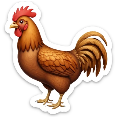 Cock sticker
