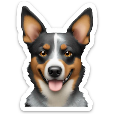 Australian cattle dog sticker