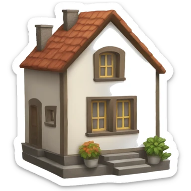 Cozy home sticker