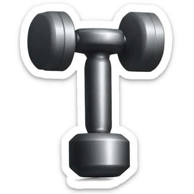 BRIGHT dumbell sticker