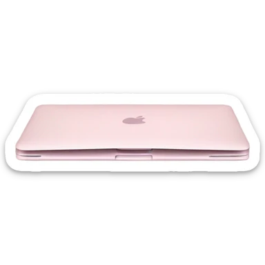 Light Pink MacBook sticker