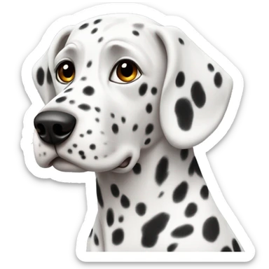 dalmatian  sticker