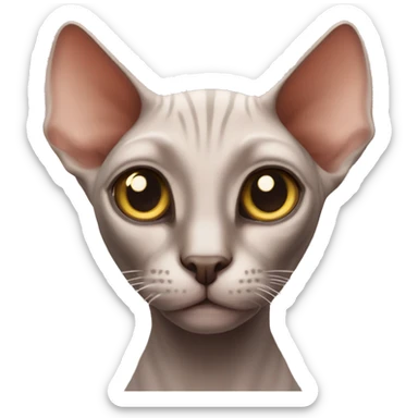 sphinx cat sticker
