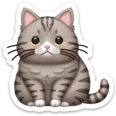 Pusheen the cat sticker