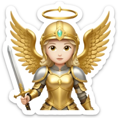 Warrior Angels and aces sticker