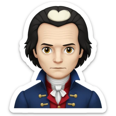 Maximilien Robespierre sticker