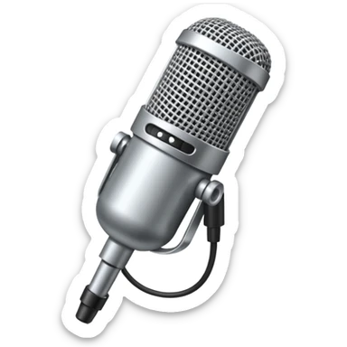 microphone sticker