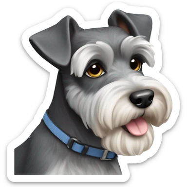 miniature schnauzer sticker