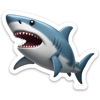 Dancing Shark anima sticker