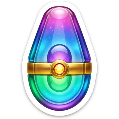 Infinity stone sticker