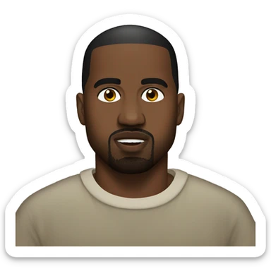 kanye west sticker