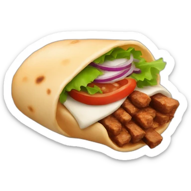 Doner kebap sticker