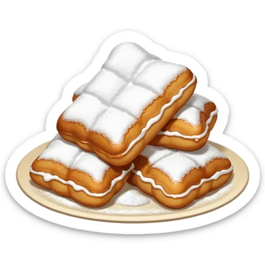 beignets sticker