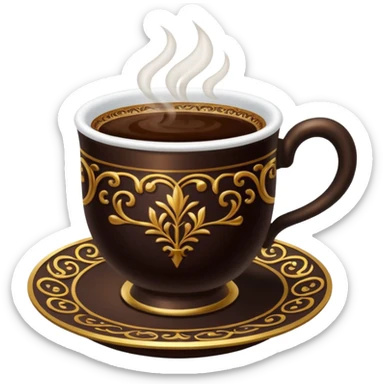 turkish coffe  sticker