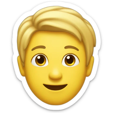 head tilts to the left sticker